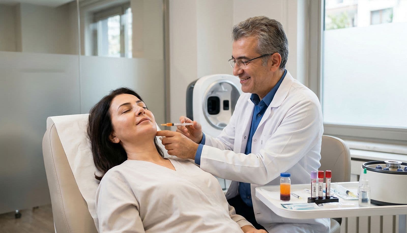 PRP (Platelet Rich Plasma) for Skin Rejuvenation