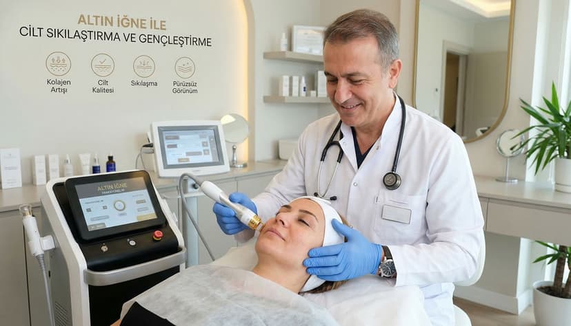 Skin Tightening and Rejuvenation with Gold Microneedling