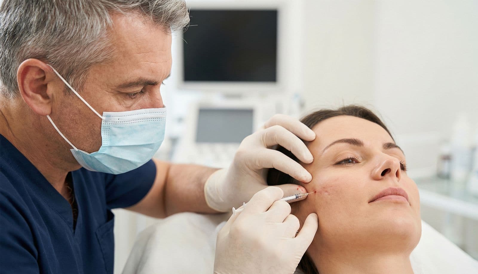 How is the subcision procedure performed?