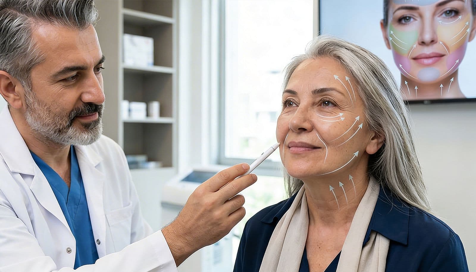 Which Areas Does a Liquid Facelift Affect?