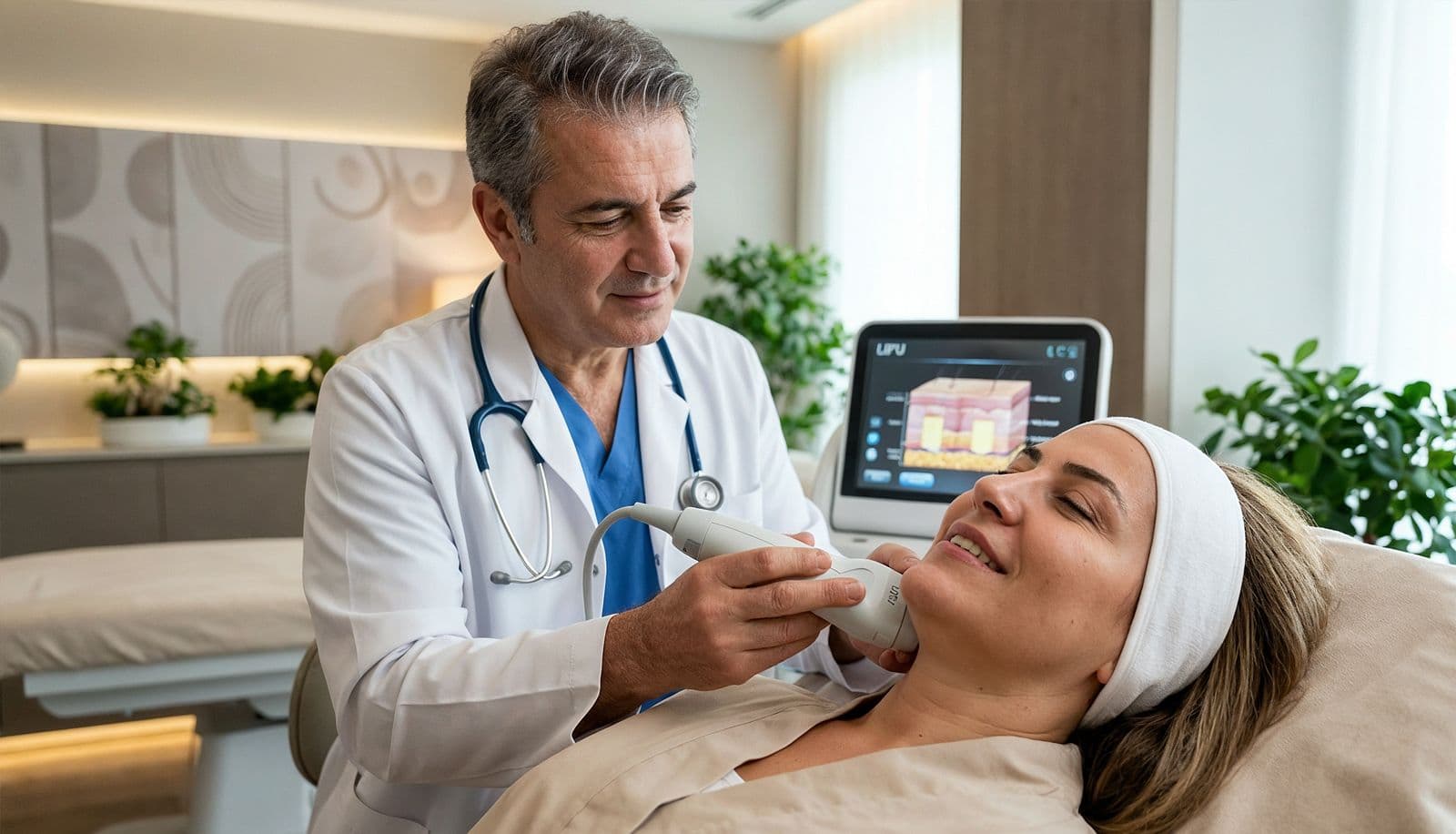 Non-Surgical Facelift with LIFU