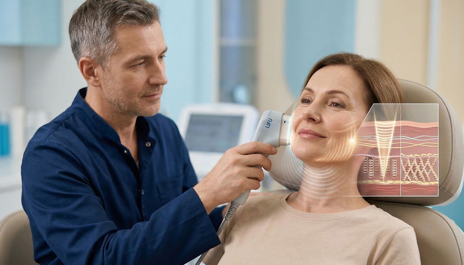 How Does a Non-Surgical Facelift with LIFU Work?