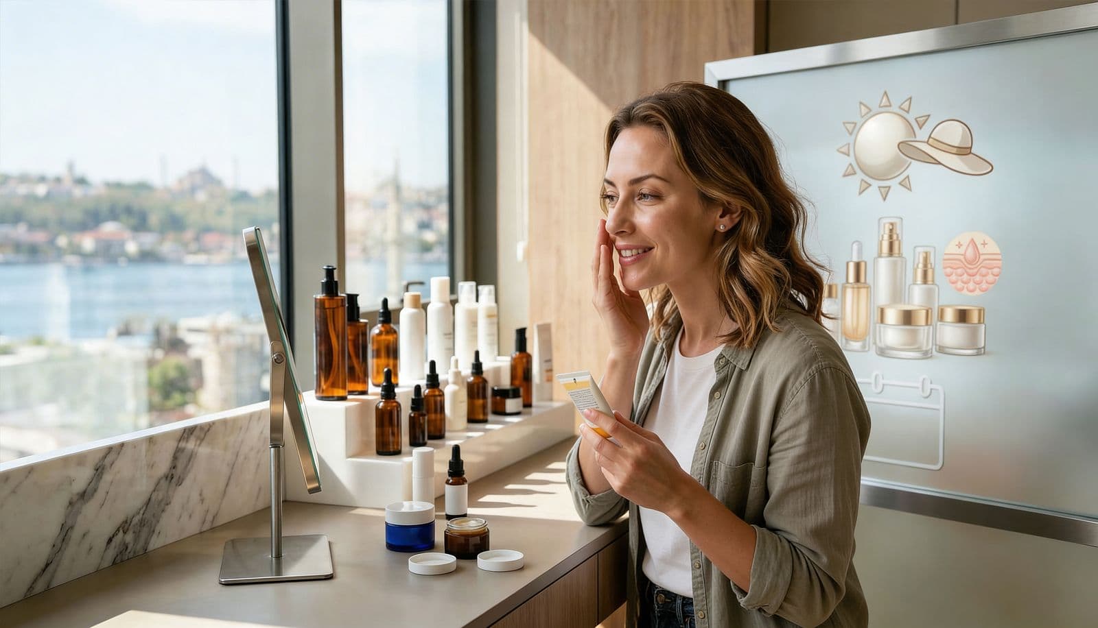 Post-Chemical Peeling Care and Protection