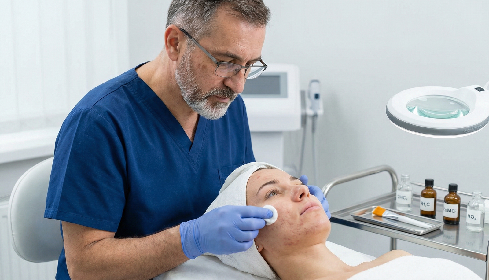 Kimyasal Peeling İle Akne Skar Tedavisi