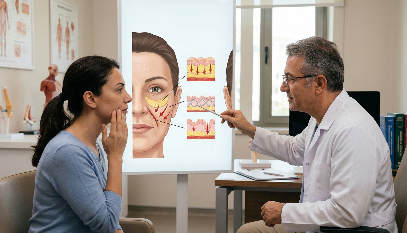 Nazolabial Çizgiler Neden Oluşur?